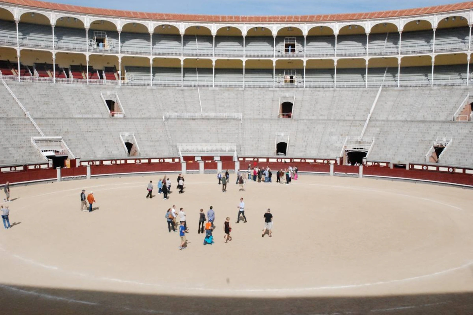 visitors in the ring