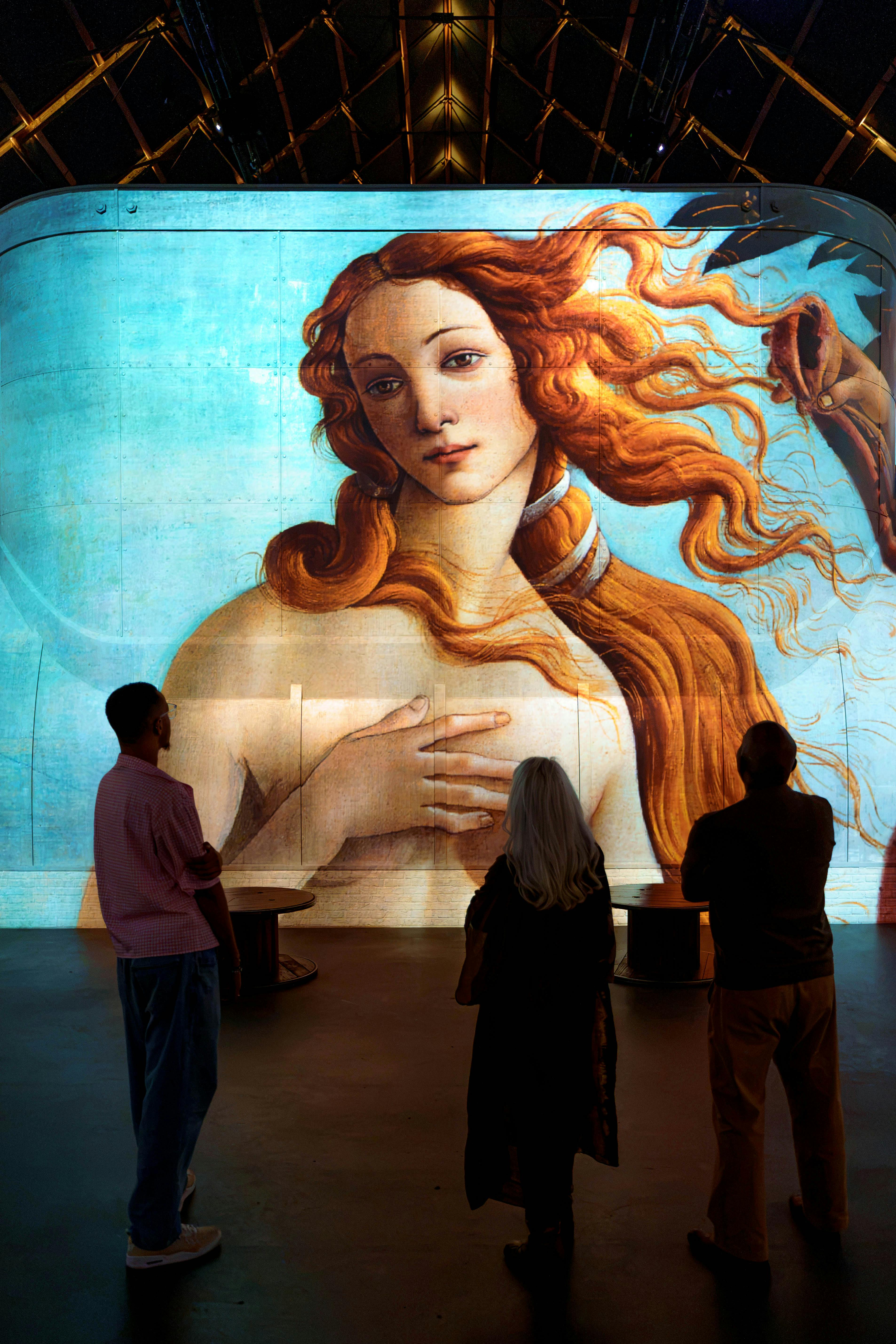 Fabrique des Lumières: Da Vinci, Rafaël, Michelangelo – De meesters van de Renaissance — Zaaloverzicht & Details 4