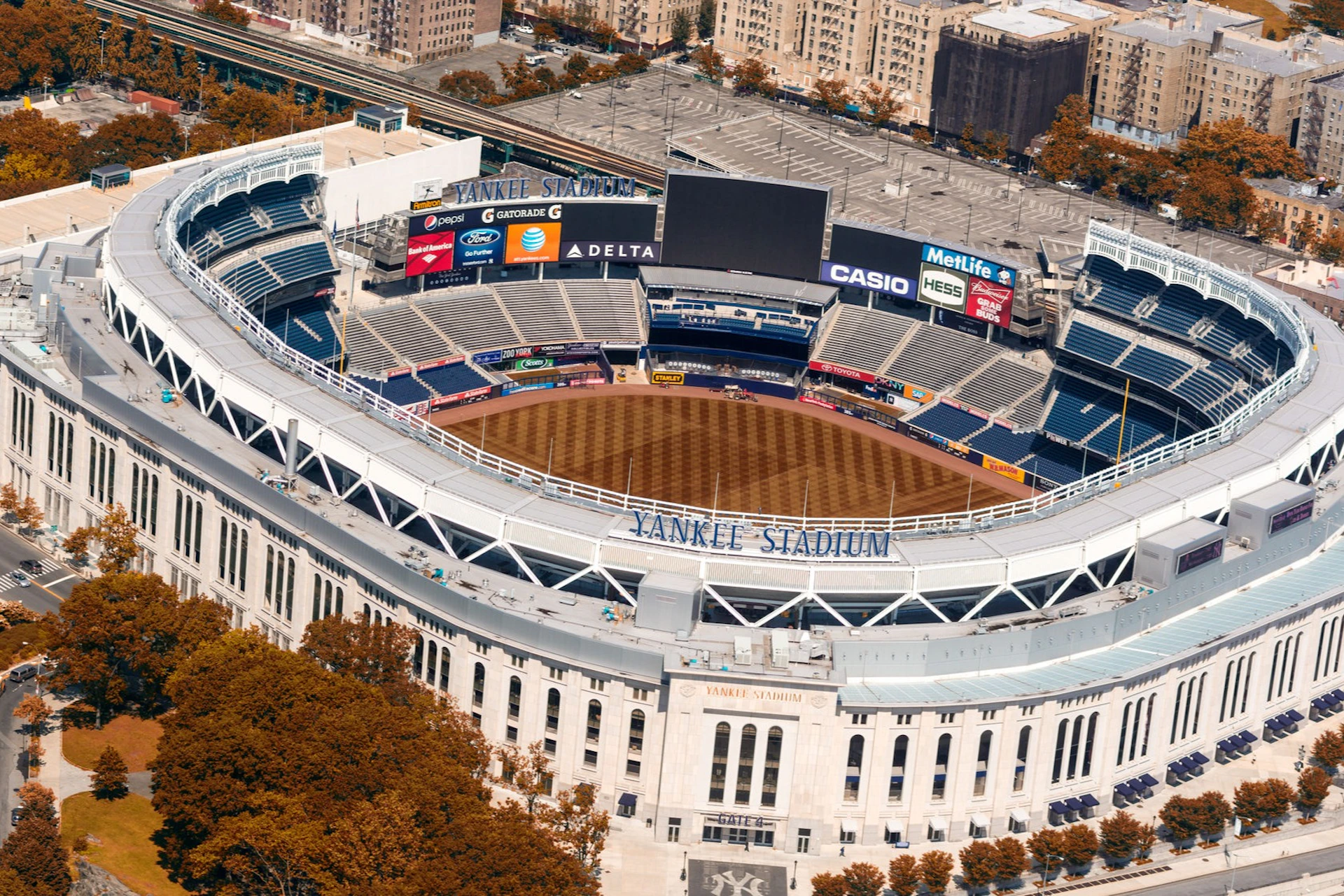 The New York Yankees Stadium