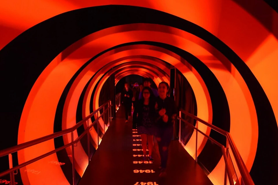 Tunnel in the River Plate Museum