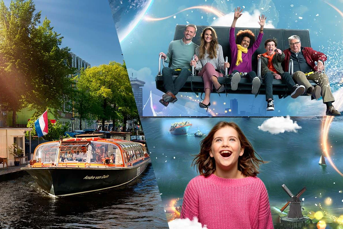 Amsterdam: THIS IS HOLLAND + 1-Hr Canal Cruise