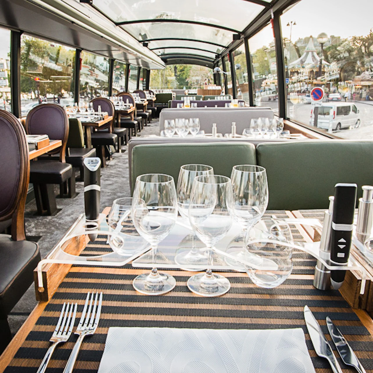 Gastronomic Lunch or Dinner on the Bustronome
