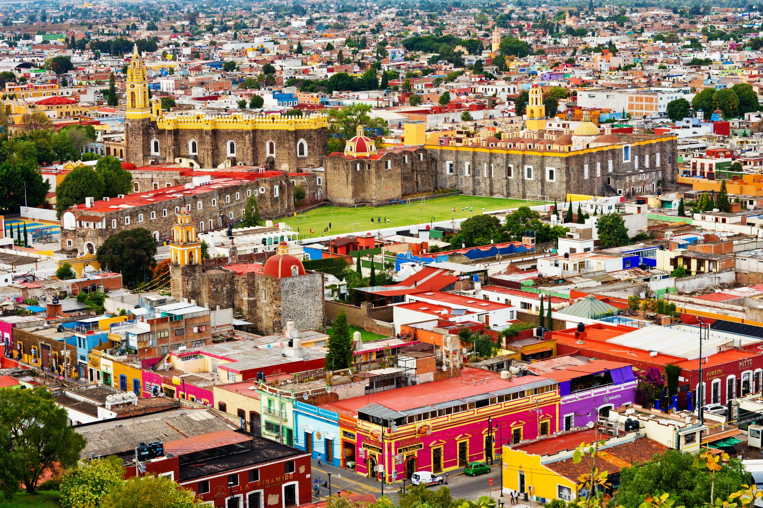 Puebla, Cholula & Tonantzintla: Day Trip from Mexico City + Optional Lunch