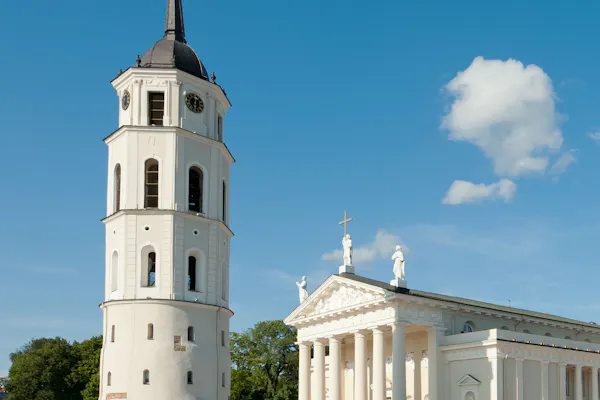 Le Clocher de la Cathédrale de Vilnius