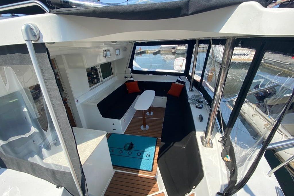 Pont arrière du Lagoon 440