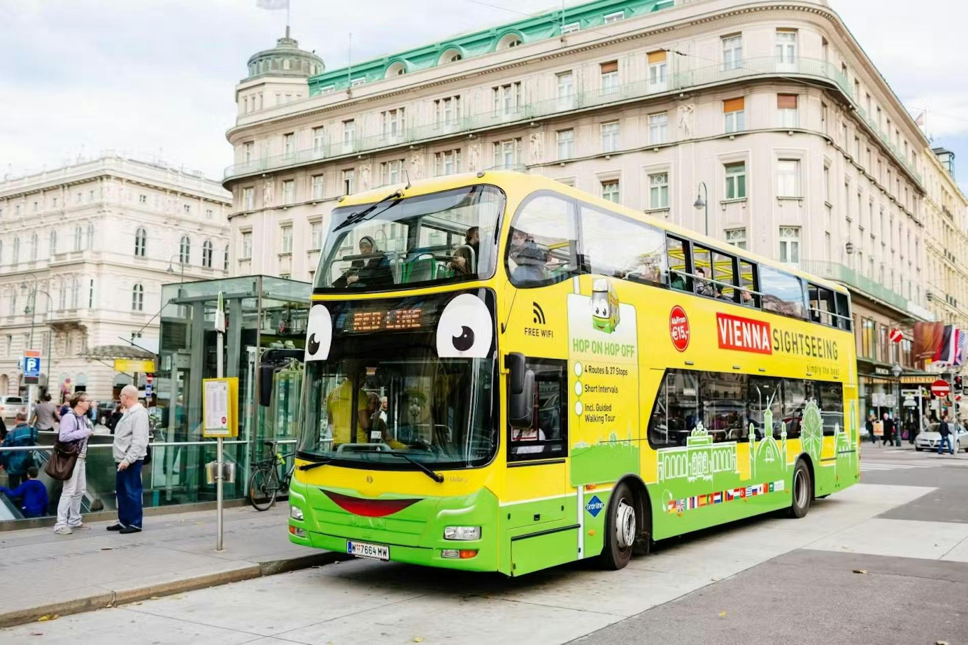 Vienna Sightseeing: 24-Hr Hop-on Hop-off Bus Tour