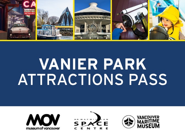 Passe para as atracções do Parque Vanier