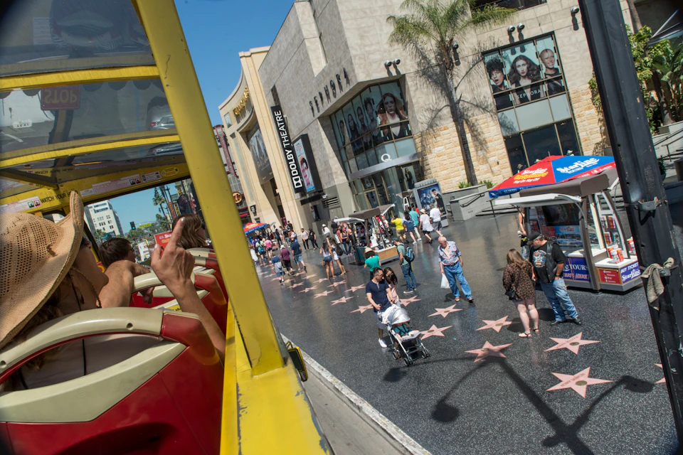 Los Angeles and Hollywood Hop-on Hop-off Bus