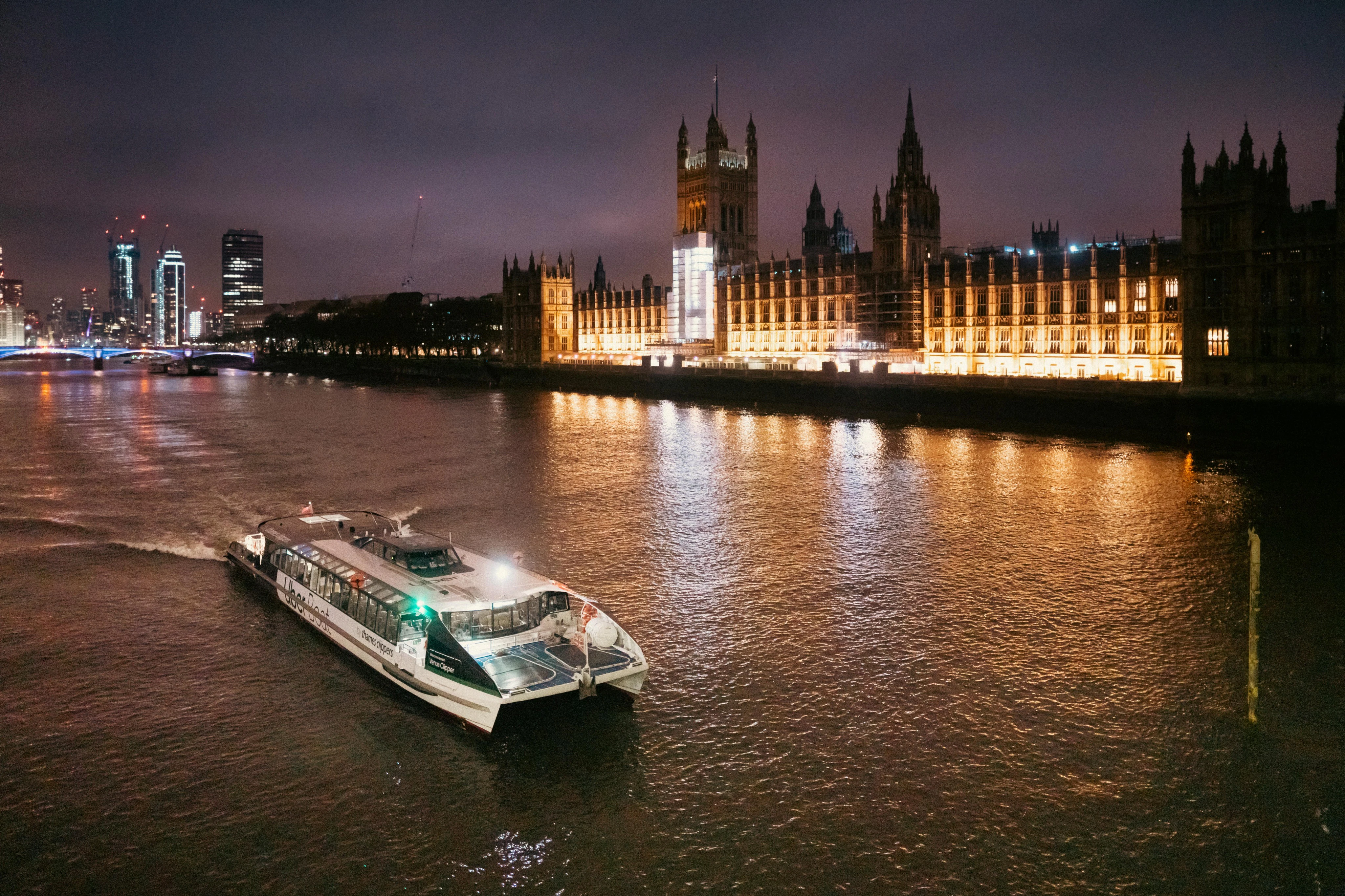 Uber Boat by Thames Clippers: 1-Day Hop-on Hop-off Pass + Painted Hall Entry