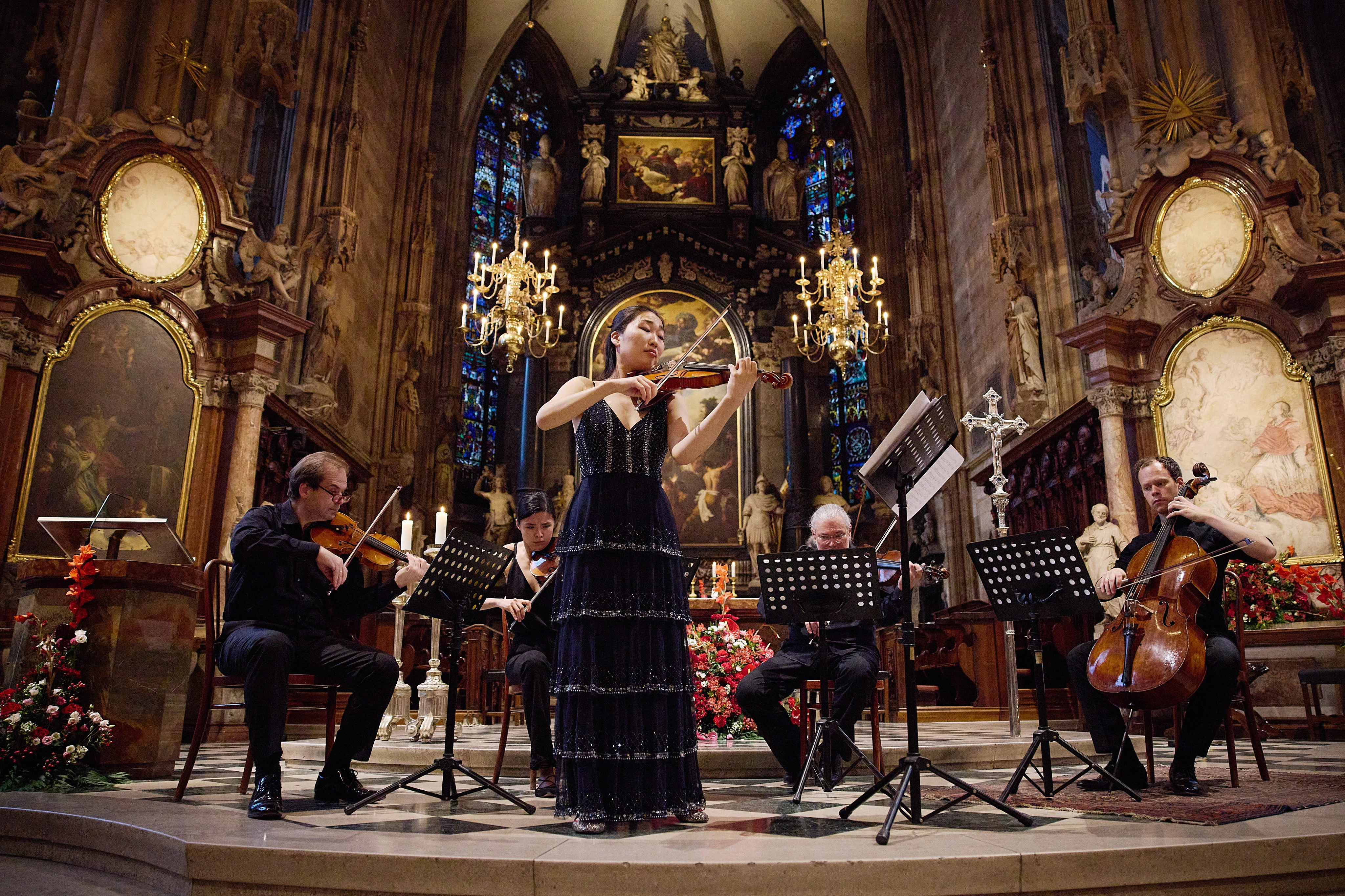 Catedral de Santo Estêvão, em Viena: Bilhete para o concerto