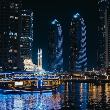 Dubai Dhow kryssning med middag