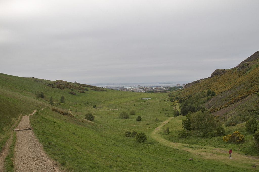 Holyrood Park in Edinburgh