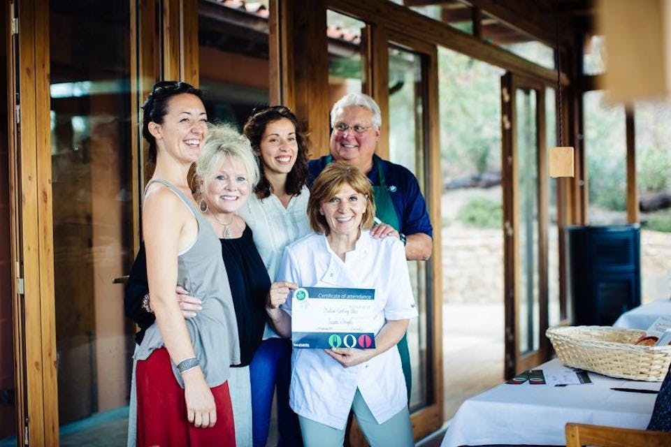 イタリア料理の卒業証書