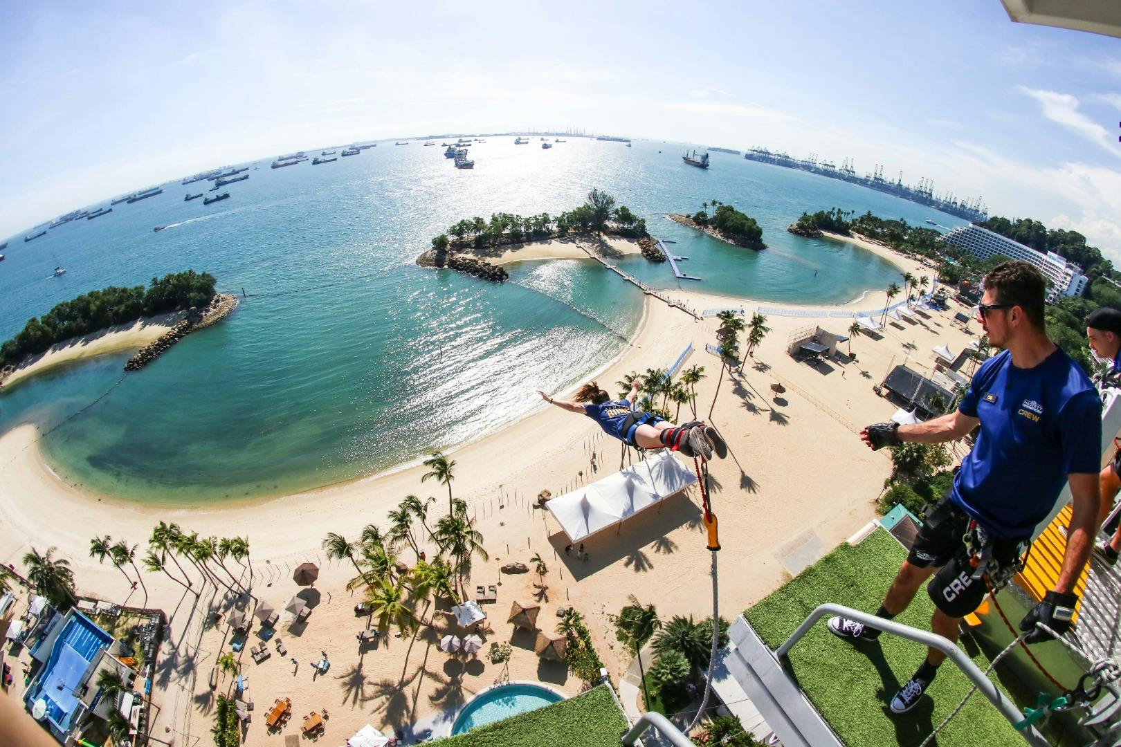 Skypark Sentosa: Tandem Bungy Jump for 2 with 42% Off