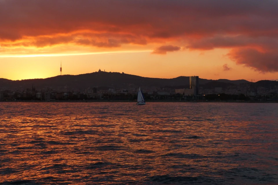 Skyline Sunset Sailing