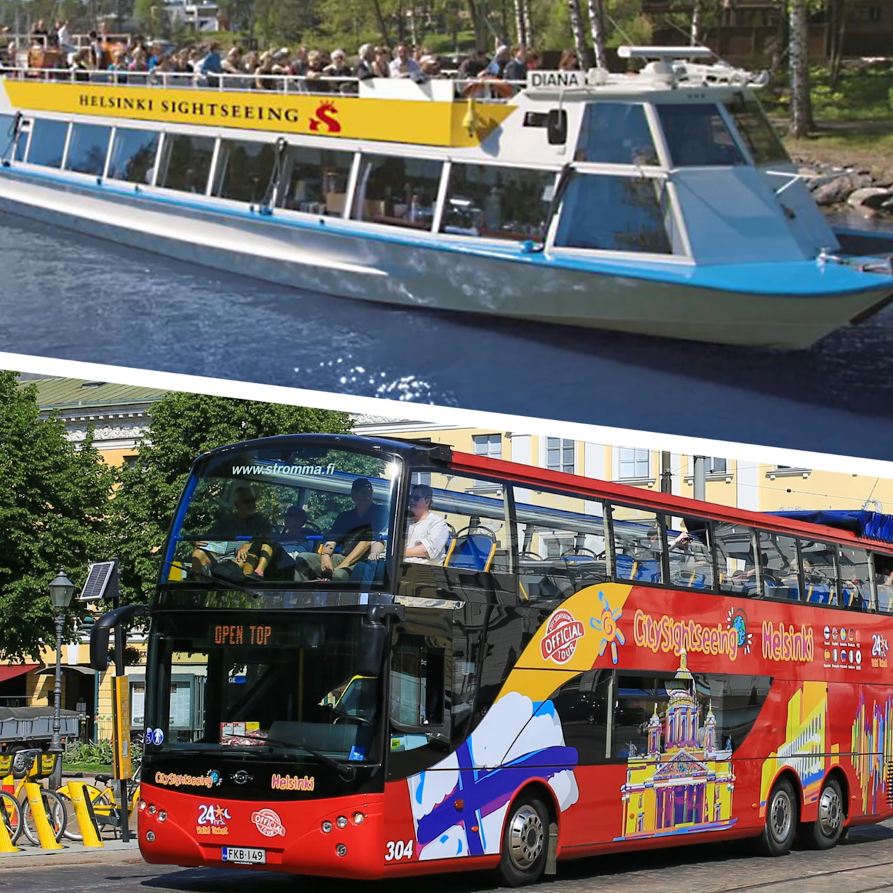 Helsinki Hop On-Hop Off bus & Beautiful Canal Cruise in Helsinki β Tiqets