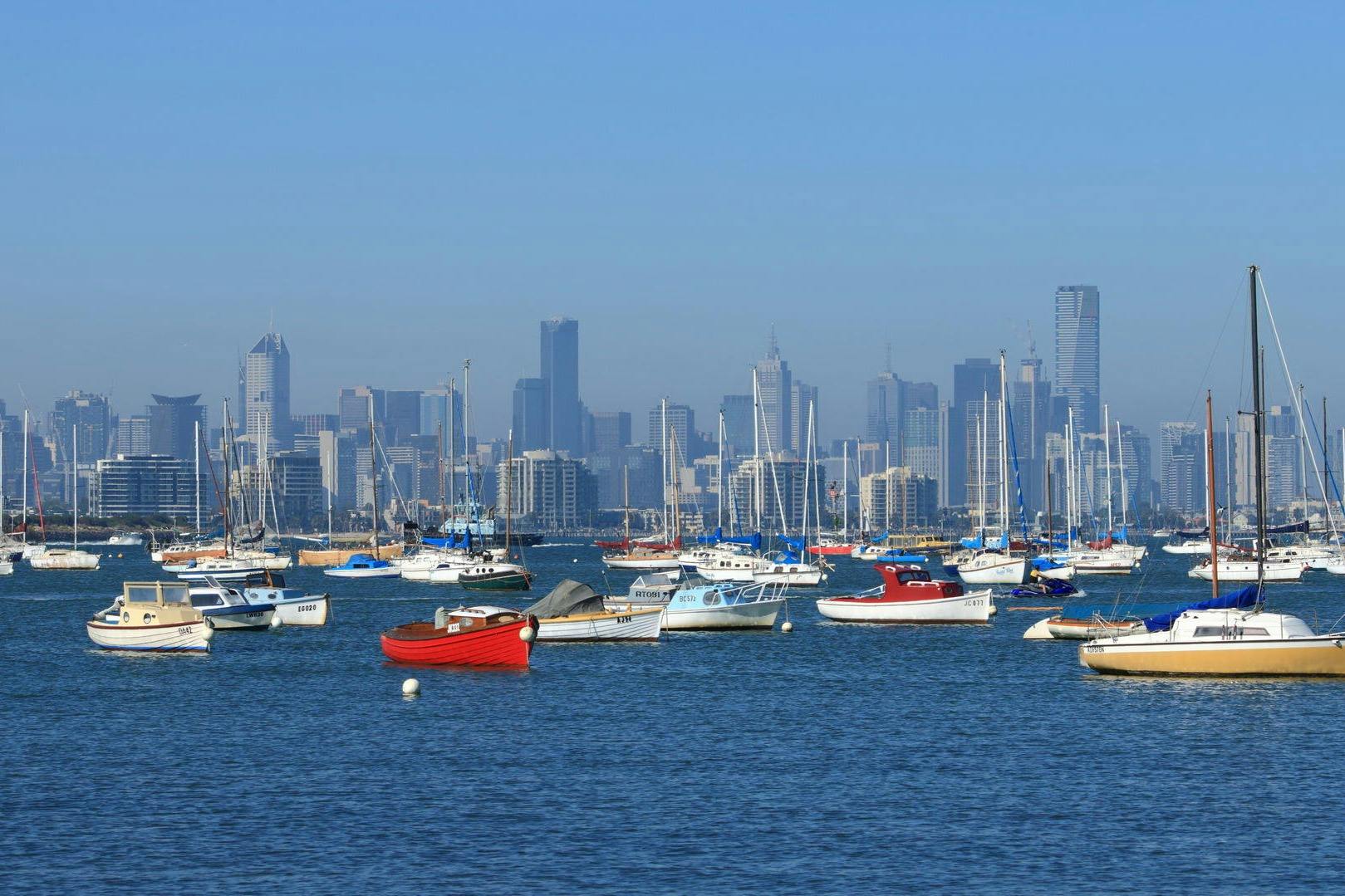 Trajekt z Williamtownu do Melbourne