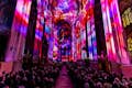 Luminiscence Saint-Eustache, spectacle assis dans la nef