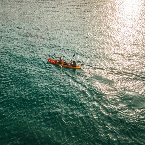 Mykonos Super Paradise Beach: Kayak & Paddle Rental