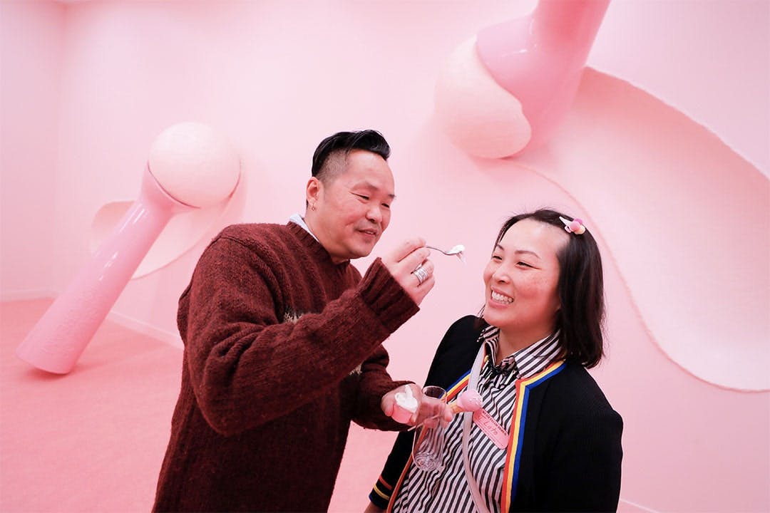 Having Fun at Museum of Ice Cream