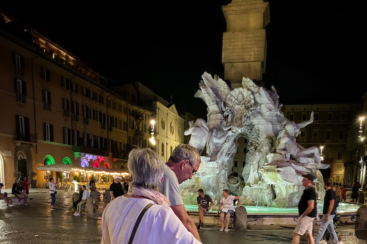 Rome by Night: Guide E-bike Tour with Salami, Cheese and Wine Tasting - Accommodations in Rome