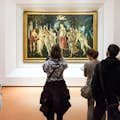 Die Geburt der Venus, von Botticelli, Galerie der Uffizien.