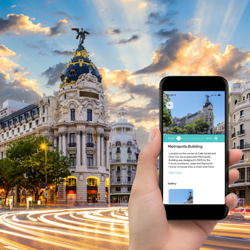 Madrid: Aplicación de audioguía de la ciudad para tu smartphone
