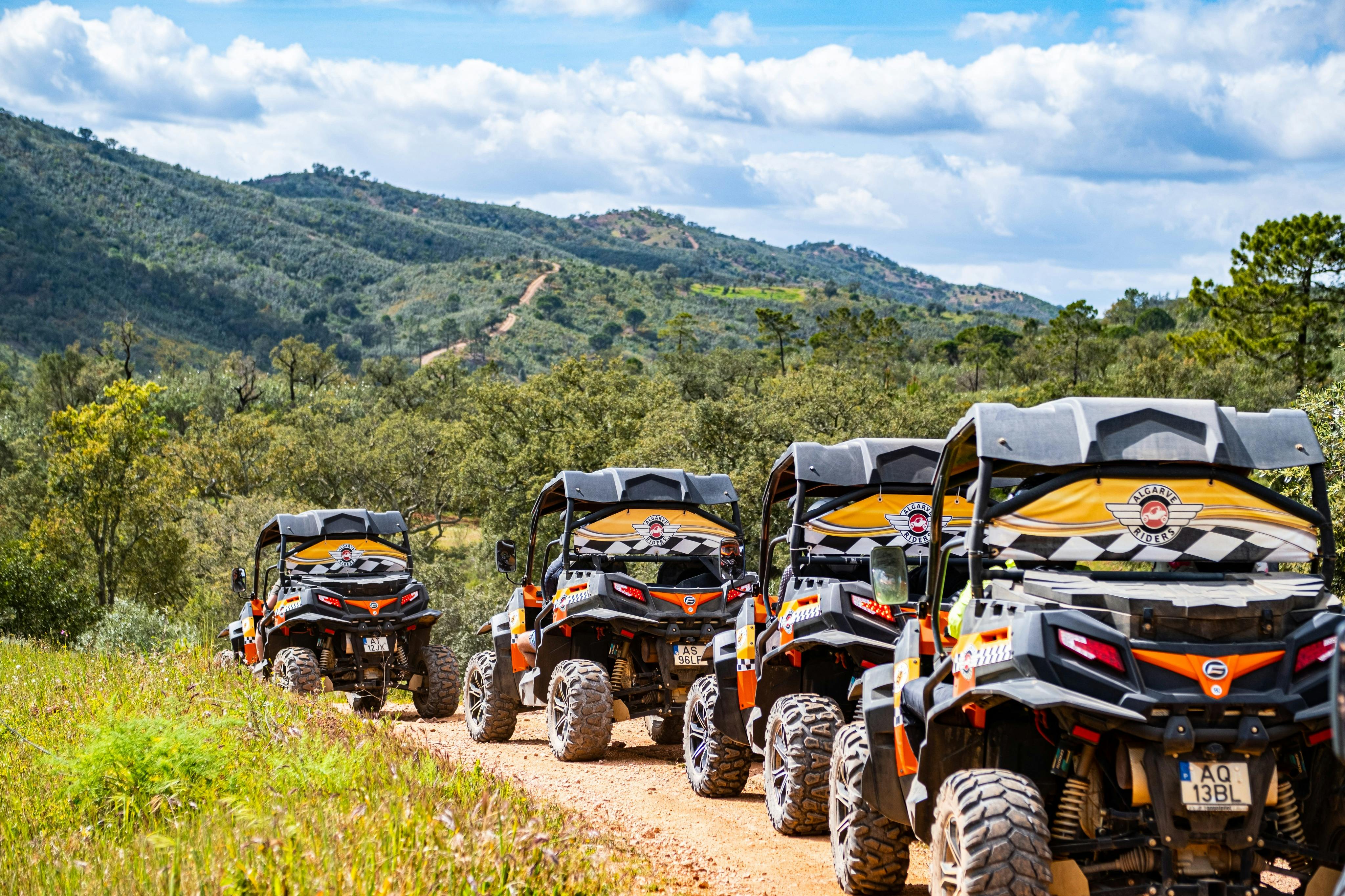 All-terrain buggy tour, breathtaking landscapes of the Algarve.