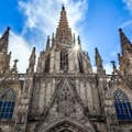 Fassade der Kathedrale von Barcelona