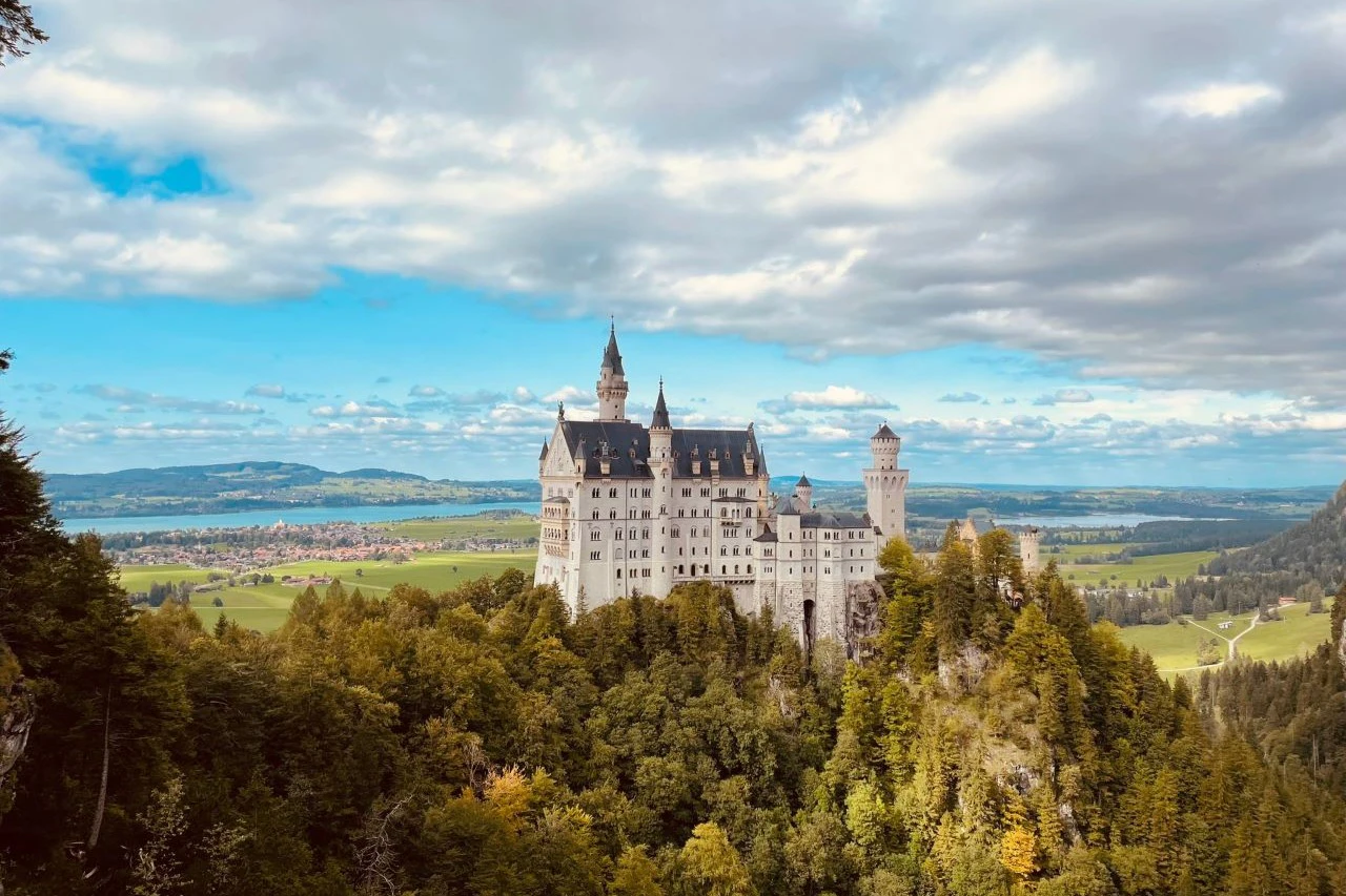 Castelo Neuschwanstein: bilhete sem filas + Aluguer de bicicletas