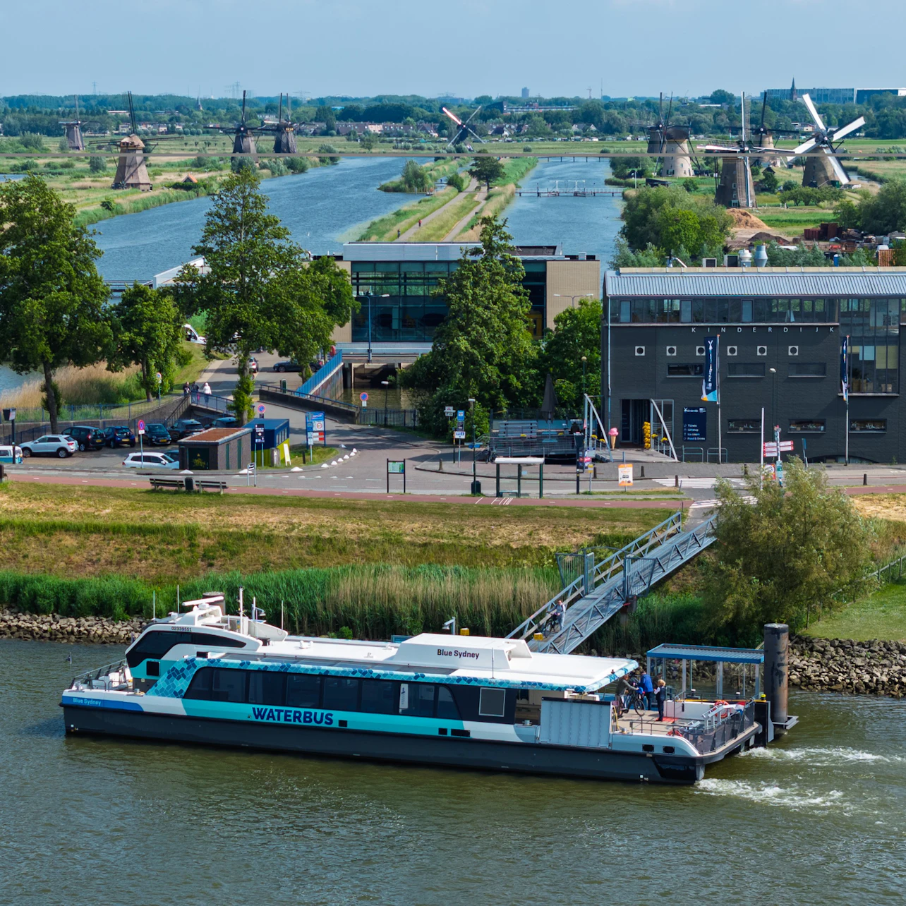 Rotterdam & Kinderdijk : WaterShuttle Ticket