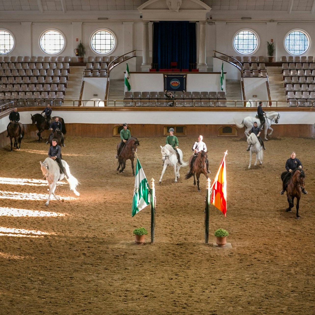 Royal Andalusian School of Equestrian Art: Full Visit - Accommodations in Jerez de la Frontera