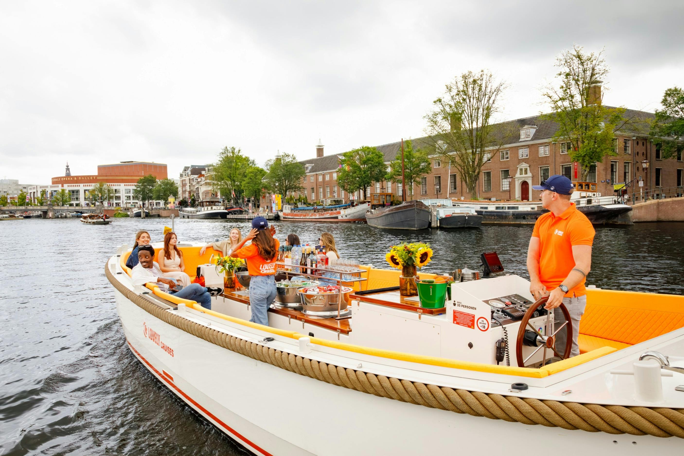 Amsterdam: Luxury Open Boat Cruise from the Anne Frank House 5