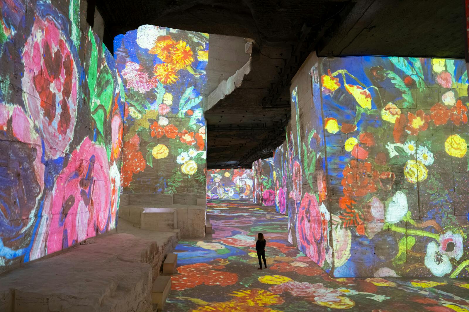 Carrières des Lumières : exposition « Matisse & Frida Kahlo »