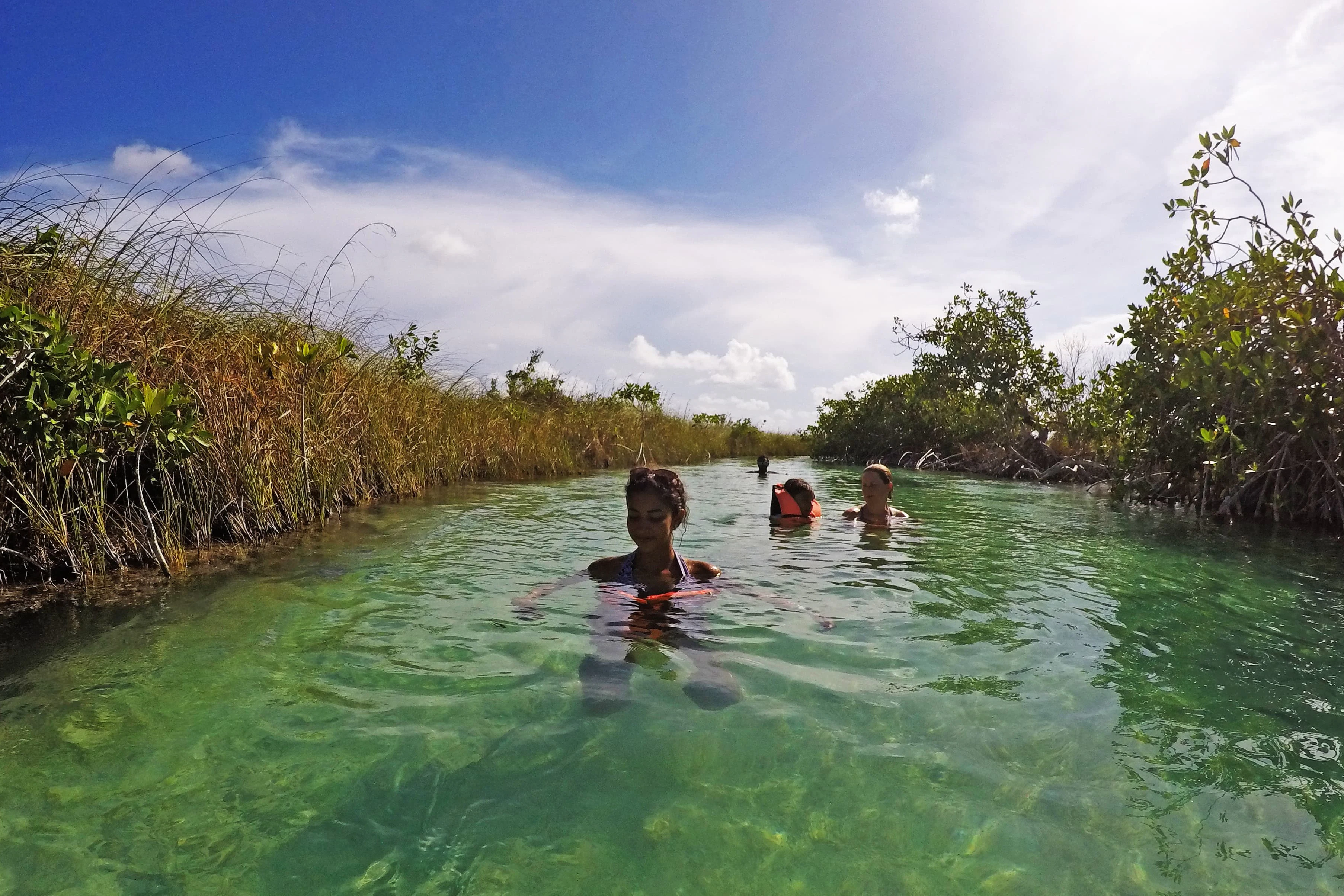 Sian Ka'an Biosphere Reserve & Muyil Ruins: Guided Tour + Boat Ride + Transfer