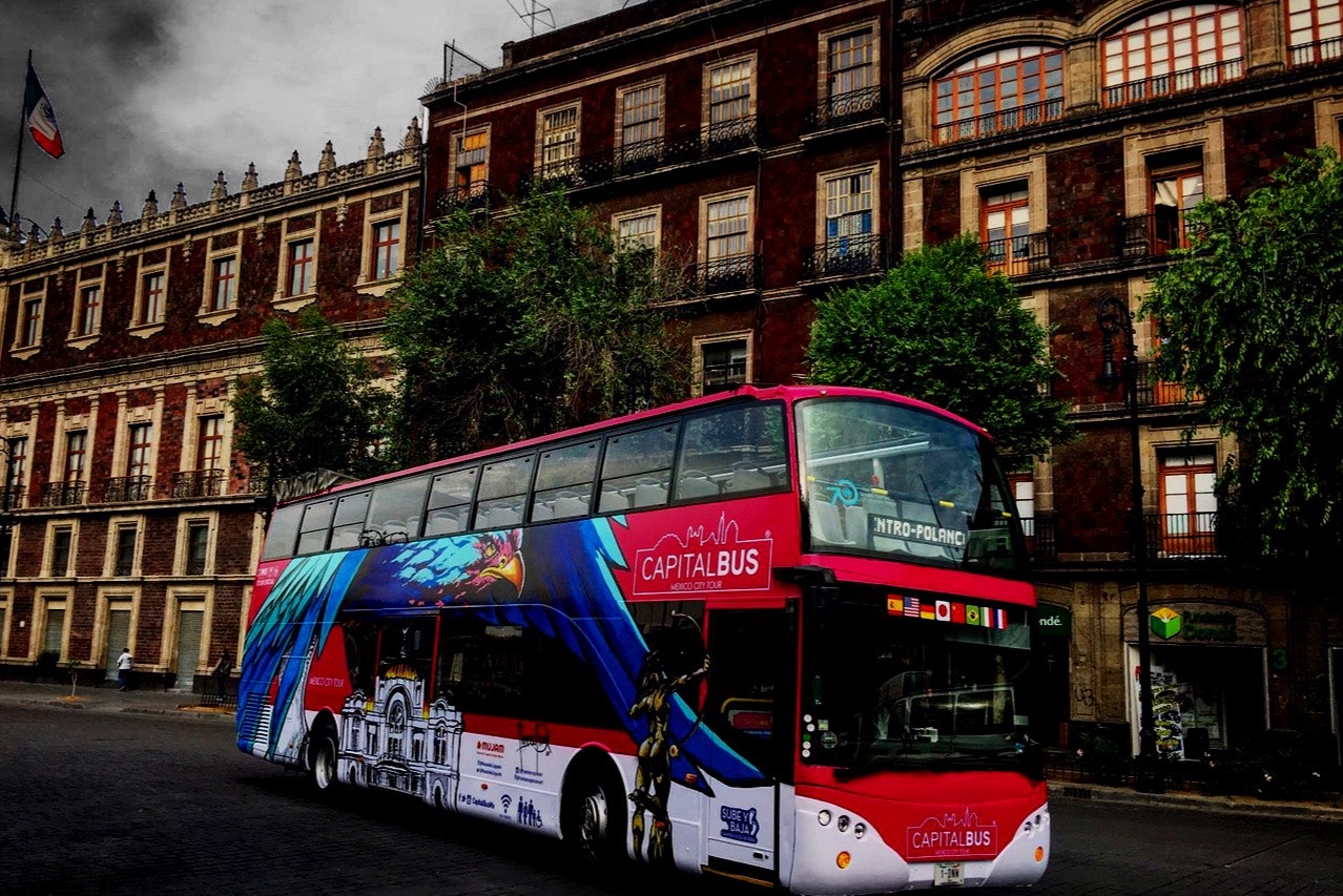 Ciudad de México: Excursión nocturna en autobús