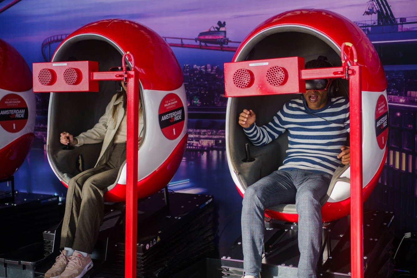 Passeig en muntanya russa de RV