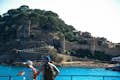 The medieval fortified village of Tossa de Mar on the Costa Brava tour.