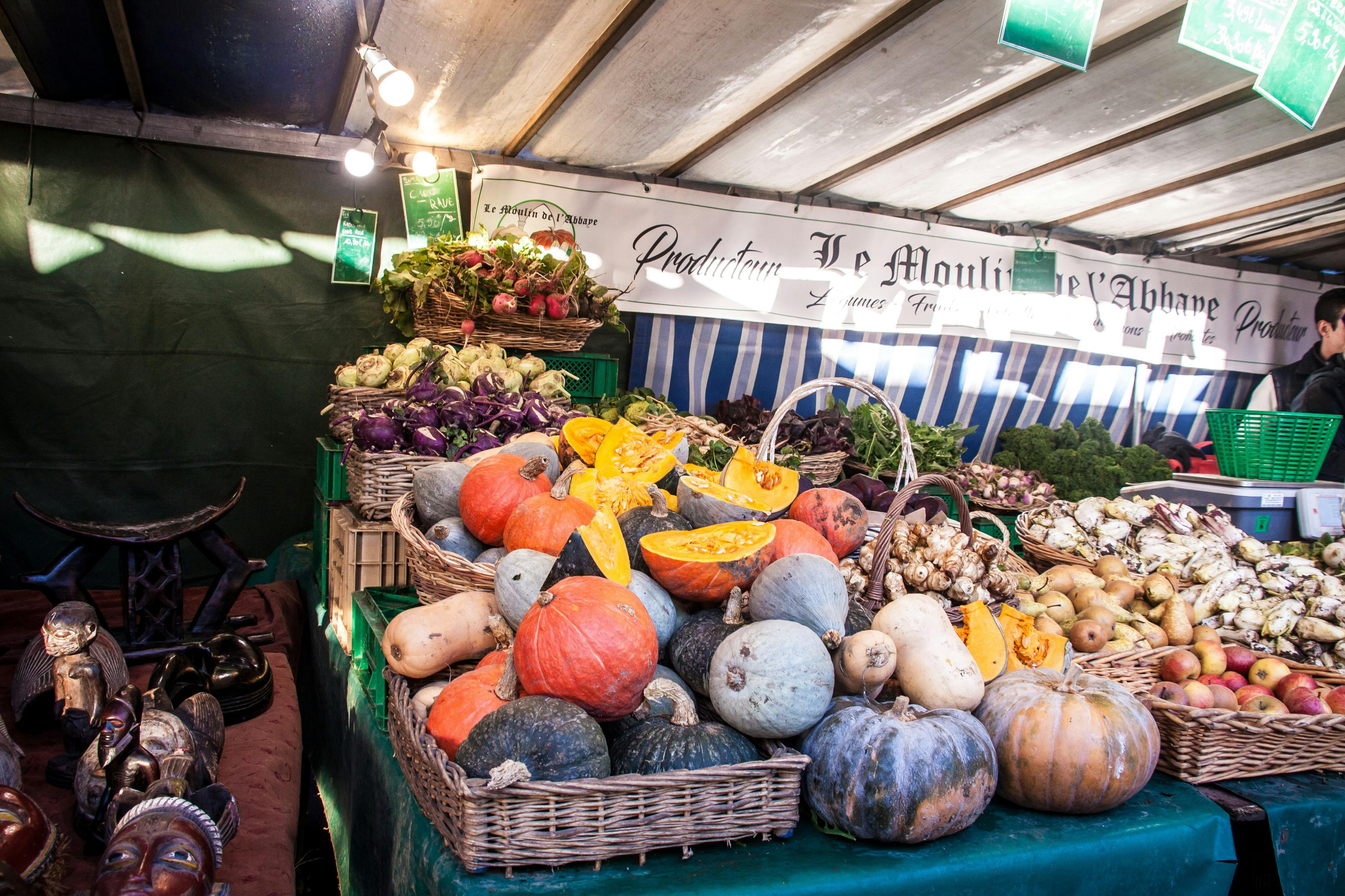 Trh s ovocem a zeleninou