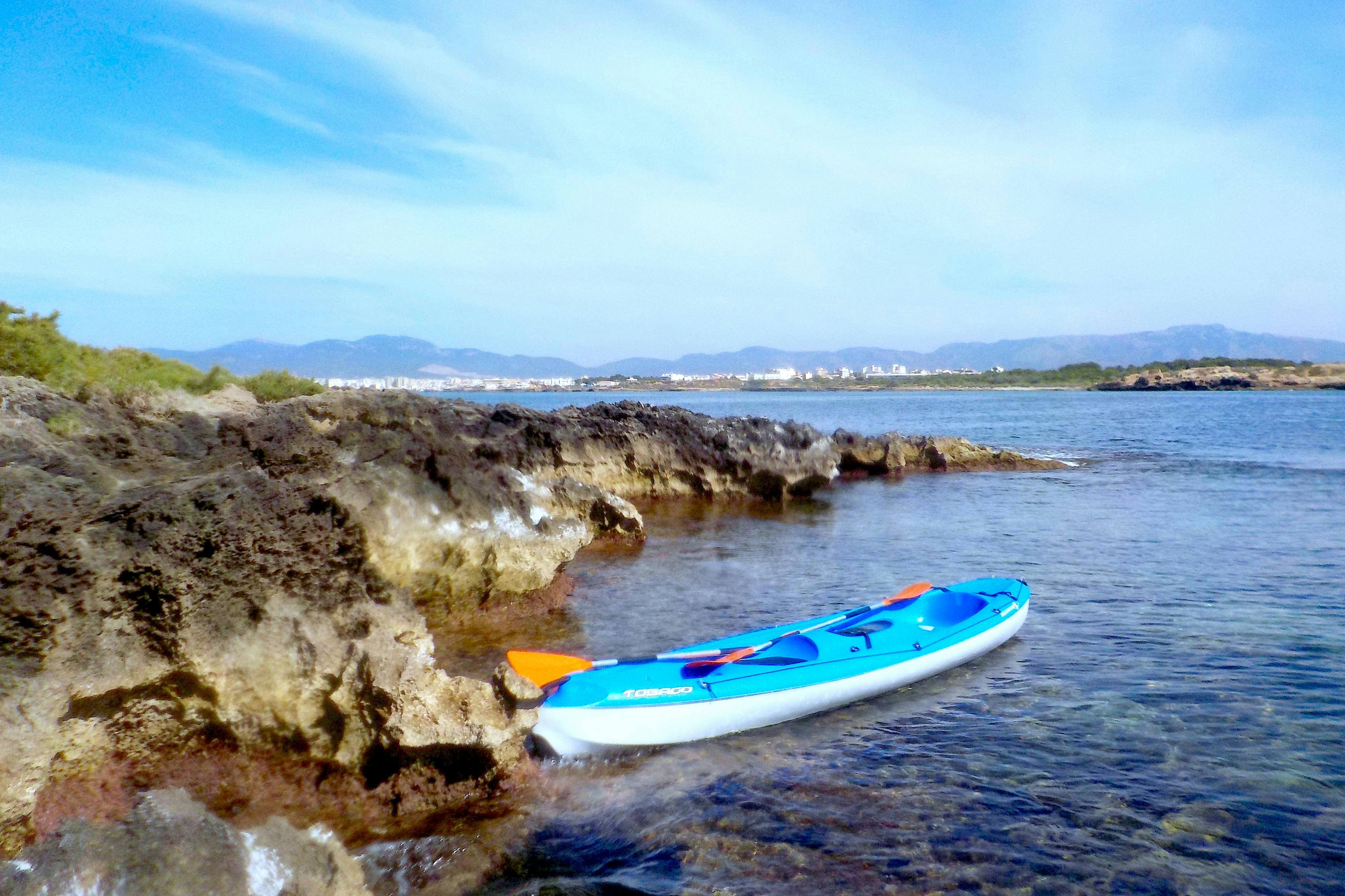 Kayak Tour to Na Galera Island with BonaOna Mallorca