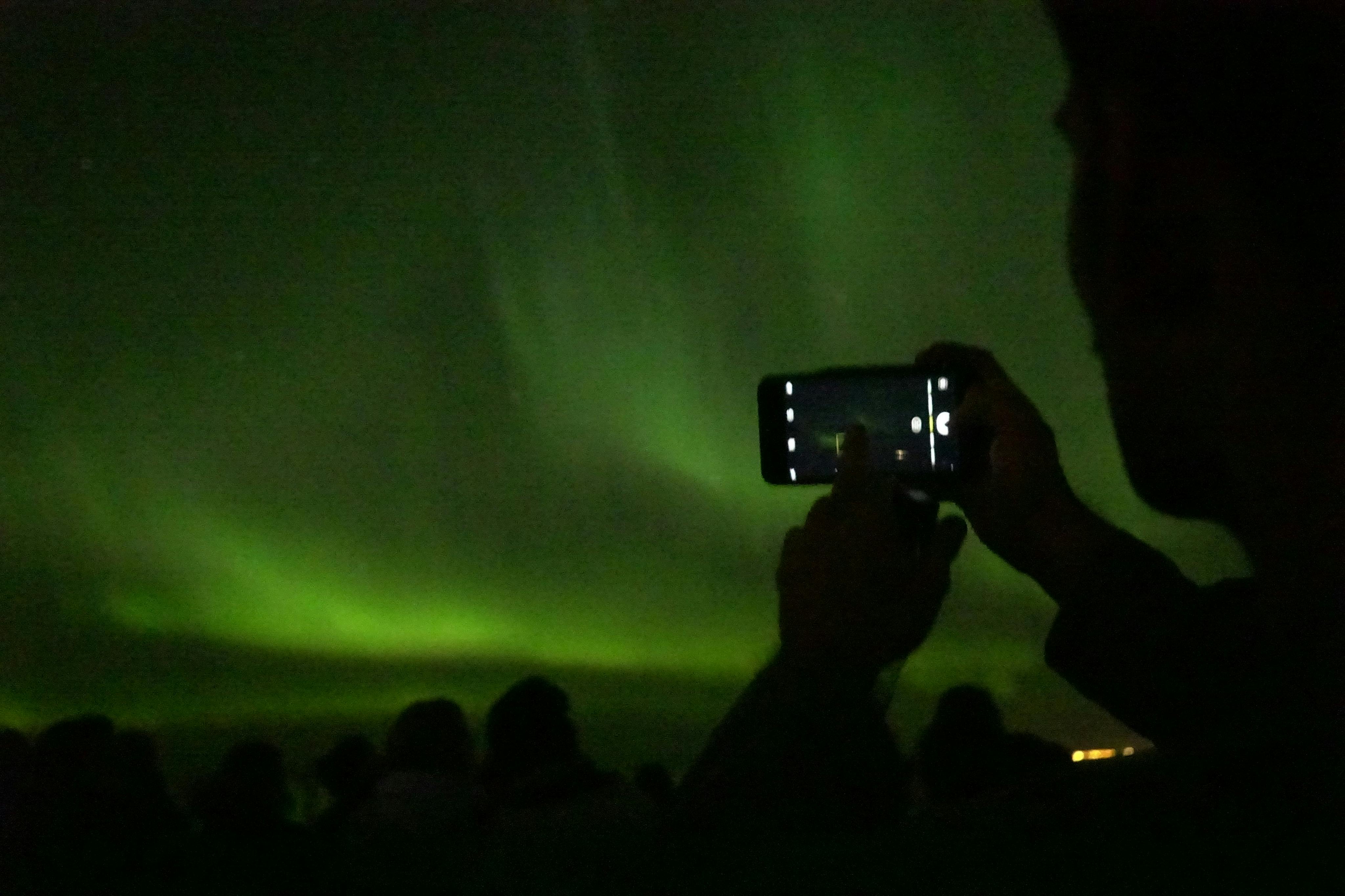 Les aurores boréales en bateau