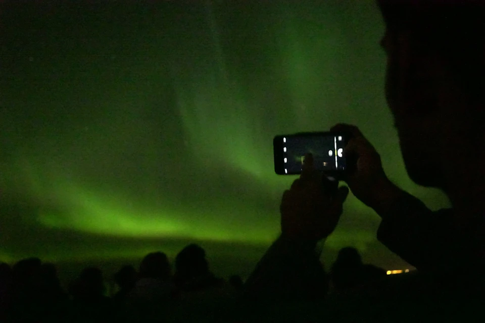 Northern Lights by Boat
