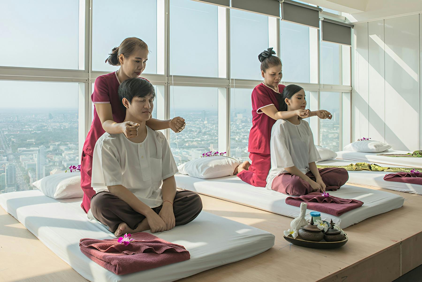 Sky Relax and Spa on 69th floor at Baiyoke Sky Hotel Bangkok