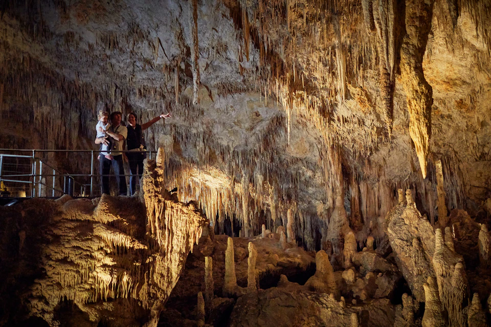 Self guided tours of Mammoth Cave mean that you can wander it's chambers at your own pace