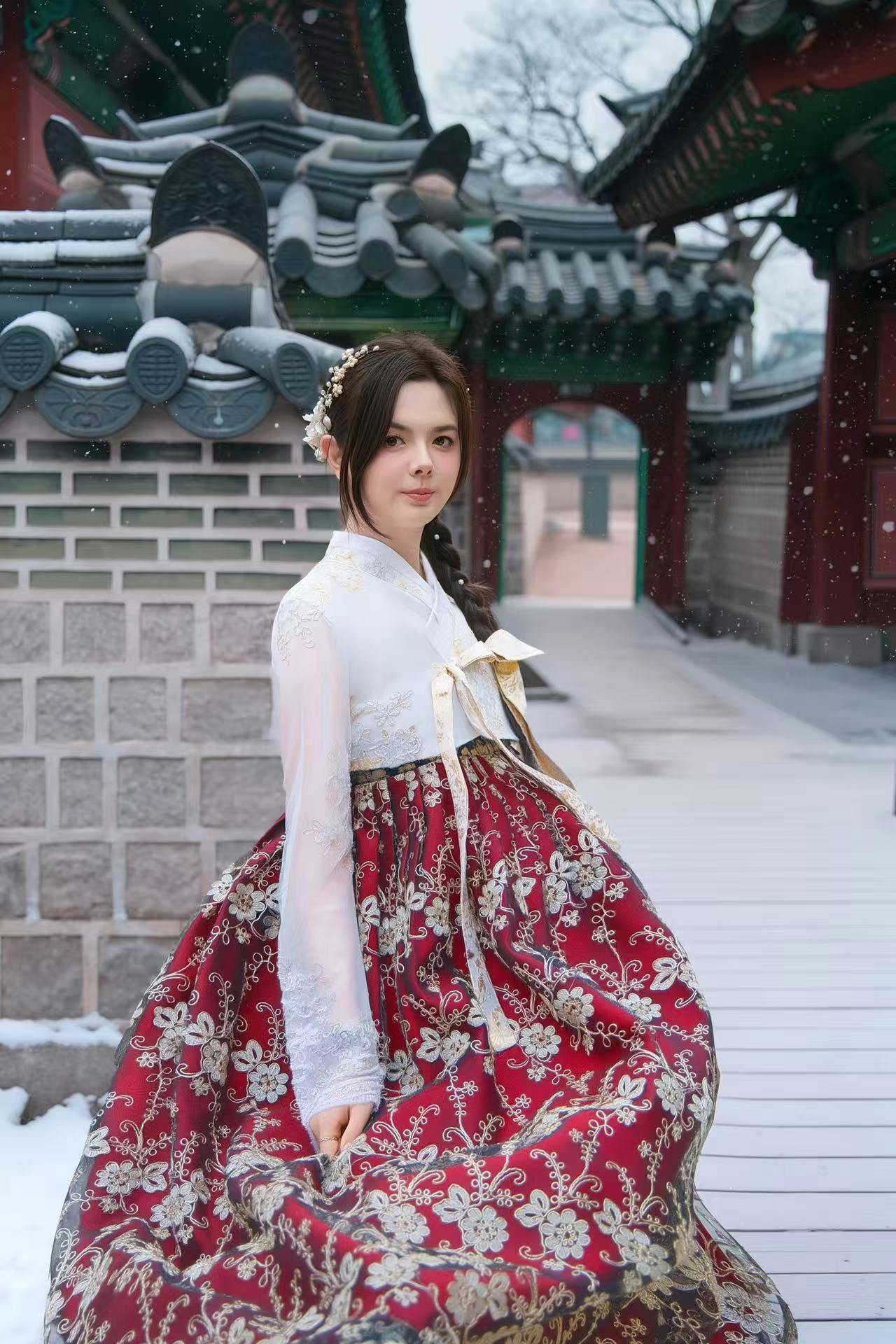 Gyeongbokgung Palace, Bukchon Hanok Village & Changdeokgung Palace: Premium Hanbok Set + Korean Hairstyle - Photo 22