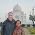 Besuch des Taj Mahal bei einem Tagesausflug nach Agra
