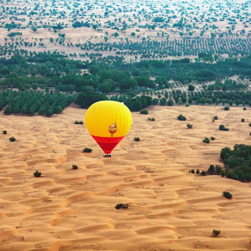 Voo de balão de ar quente em Dubai com café da manhã e passeio de camelo - Photo 13