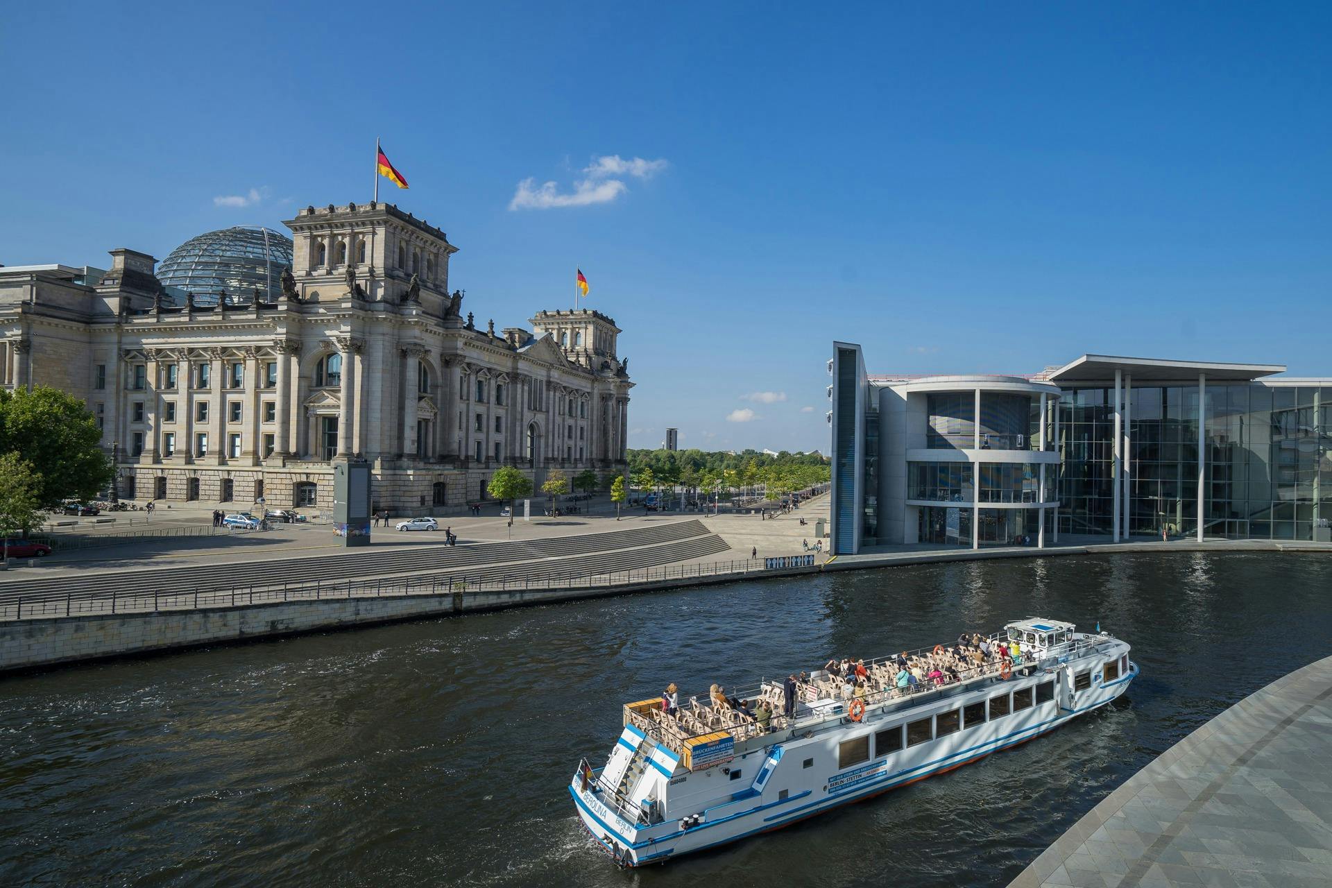 Prohlídka Berlína lodí