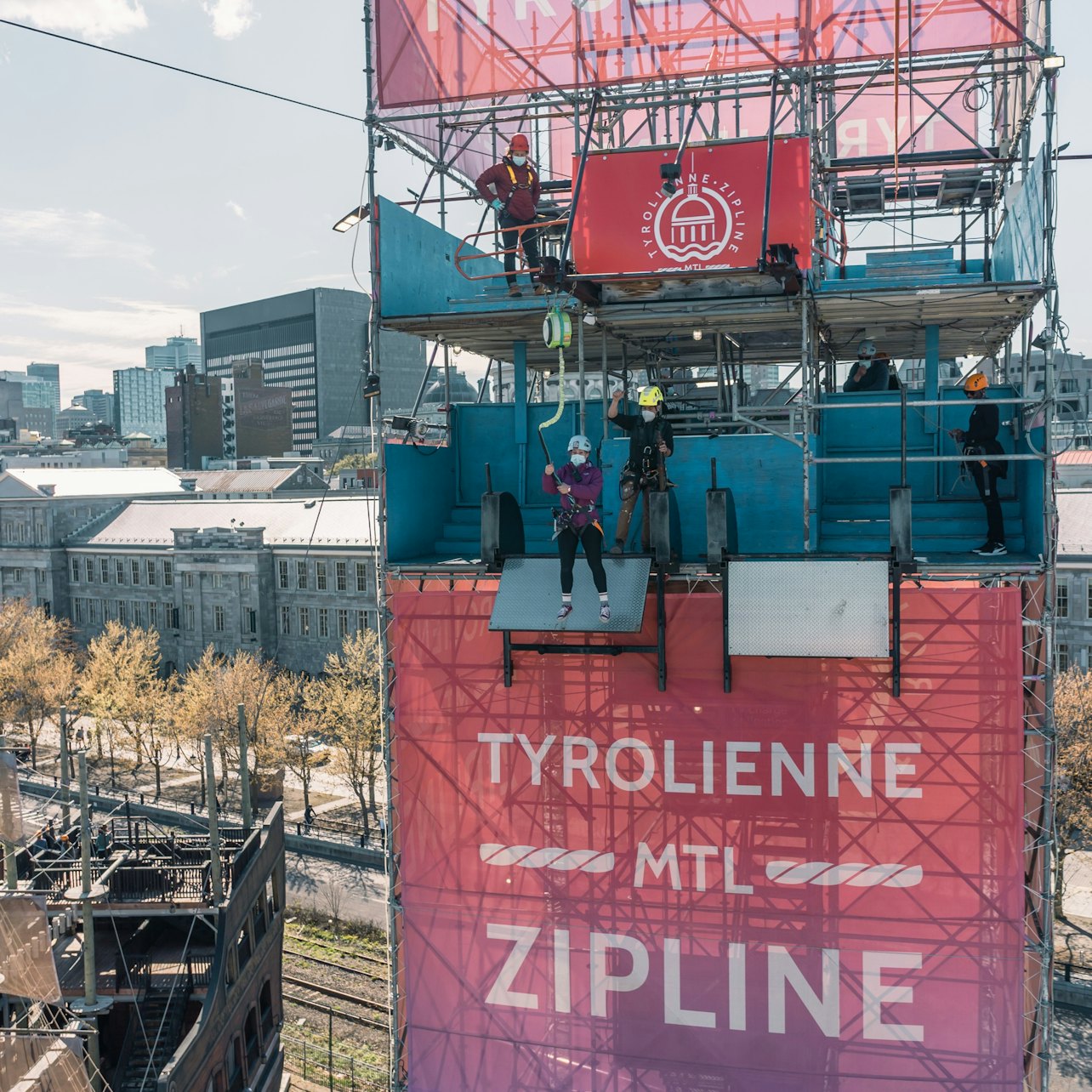Experiência MTL Zipline - Acomodações em Montreal