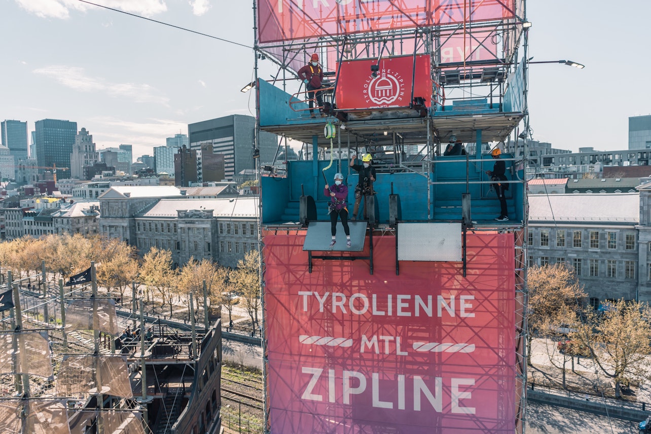 Experiência MTL Zipline - Acomodações em Montreal